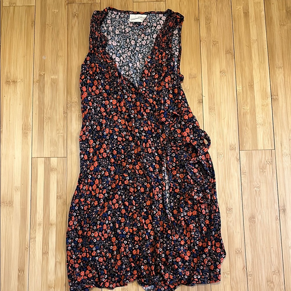 Floral Wrap Dress